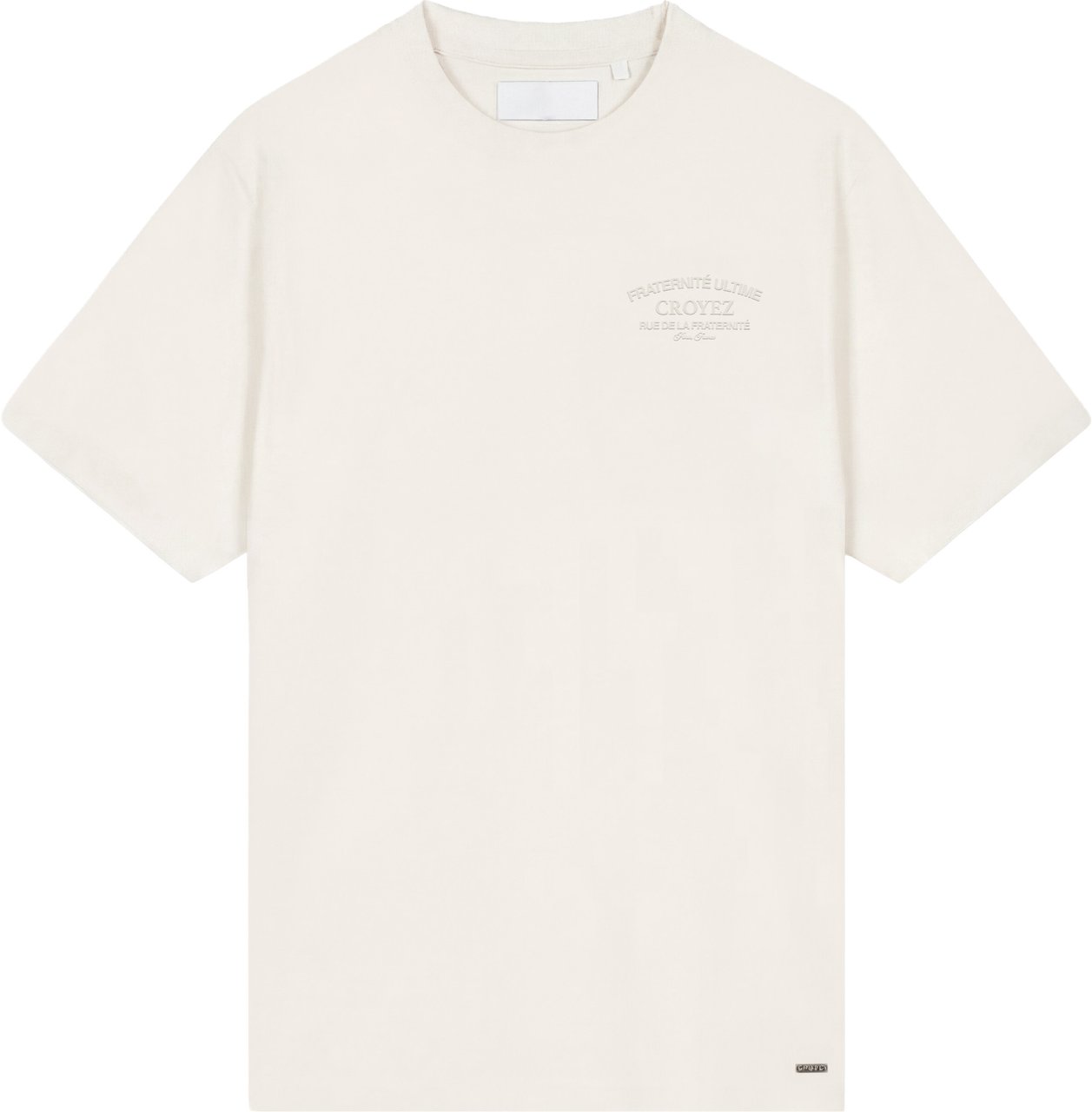 Croyez Original Fraternite T-Shirt Wit