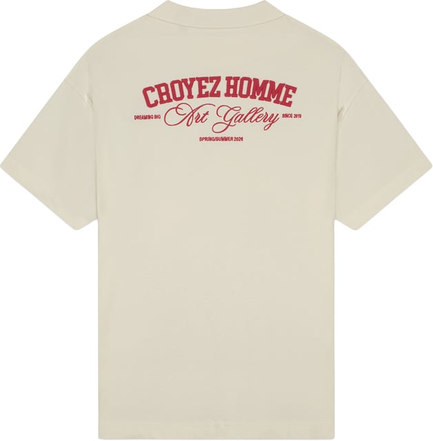 Croyez Croyez Worker T-Shirt Wit