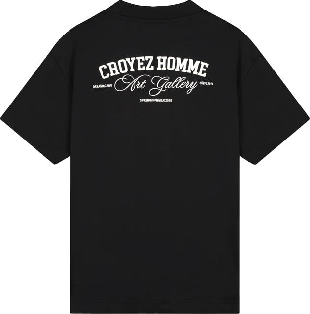 Croyez Worker T-Shirt Zwart