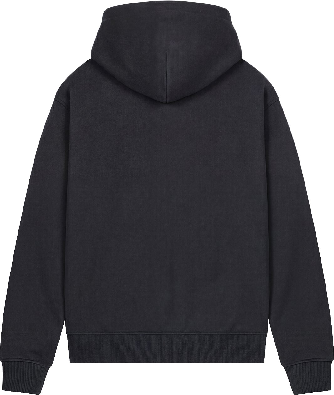 Croyez Etiquette Zip Hoodie Zwart