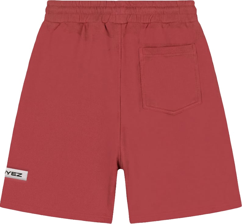 Croyez Garment Dye Shorts Rood