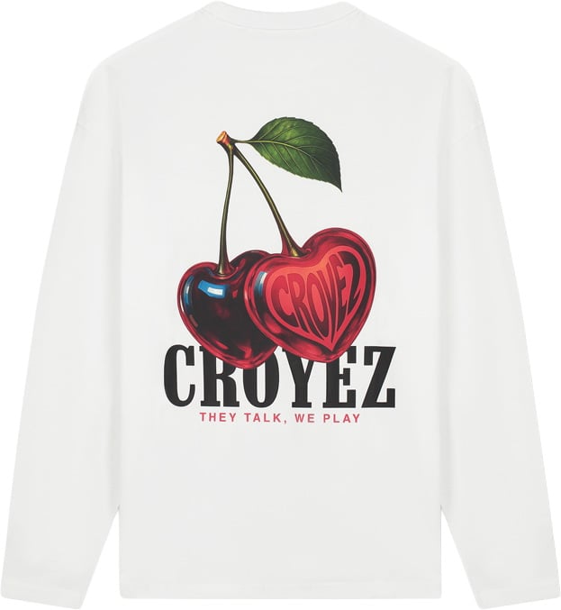 Croyez Cerise D'Amour Longsleeve Wit
