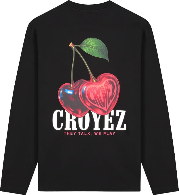 Croyez Croyez Cerise D'Amour Longsleeve Zwart