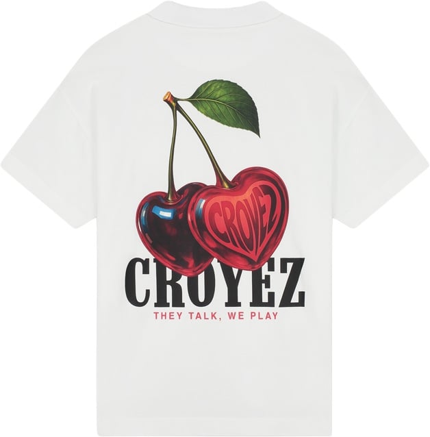 Croyez Cerise D'Amour T-Shirt CRB30026085 White 40001 Wit