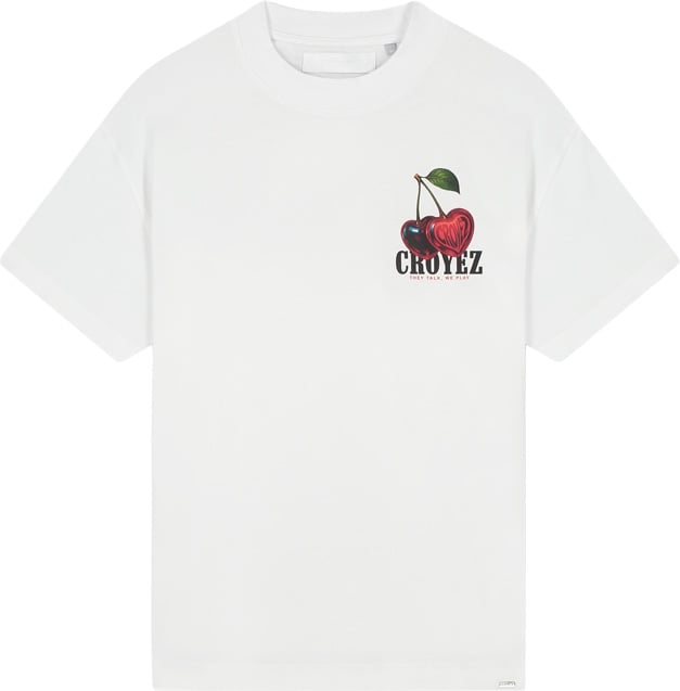 Croyez Cerise D'Amour T-Shirt CRB30026085 White 40001 Wit