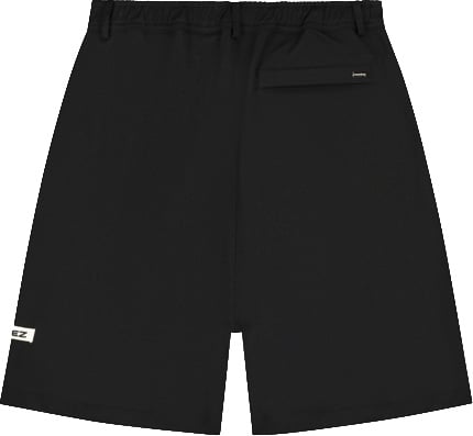 Croyez Croyez Etiquette Straight Chino Shorts Zwart