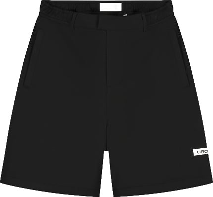 Croyez Croyez Etiquette Straight Chino Shorts Zwart