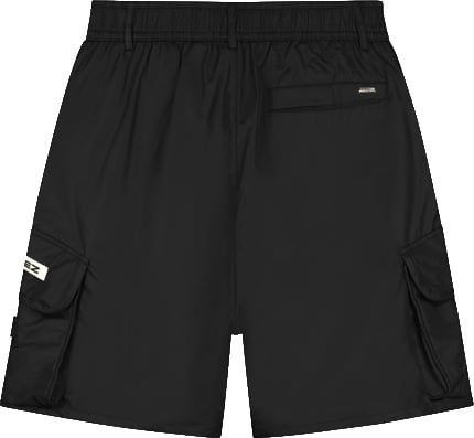Croyez Croyez Etiquette Nylon Shorts Zwart