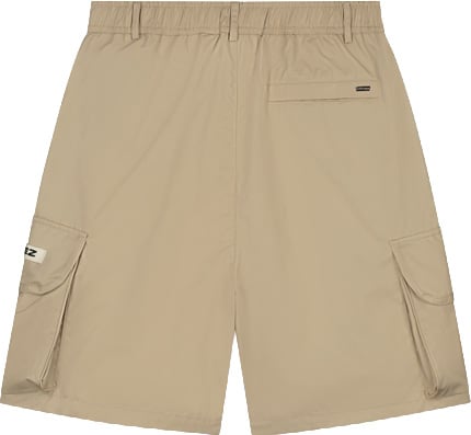 Croyez Croyez Etiquette Nylon Shorts Beige