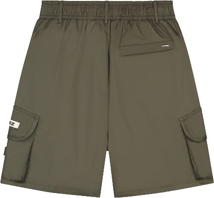 Croyez Croyez Etiquette Nylon Shorts Groen