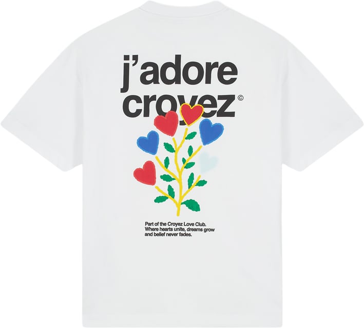 Croyez J'Adore T-Shirt Wit
