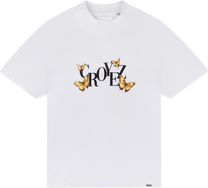 Croyez Butterfly T-Shirt CR1-SS25-45 White Wit