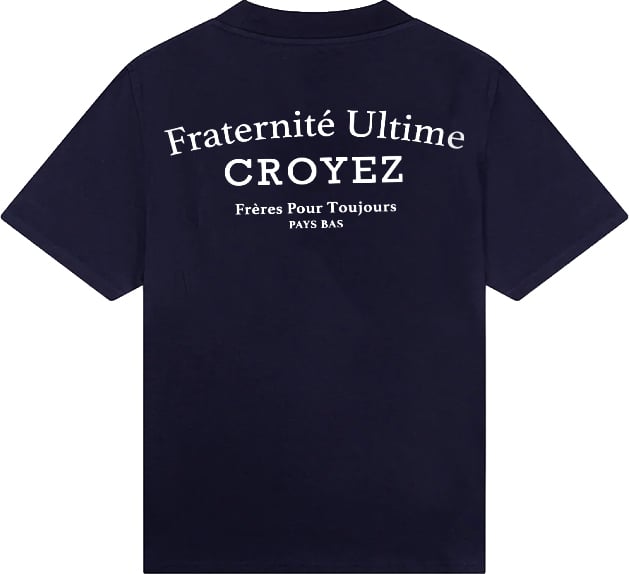 Croyez Fraternite T-Shirt CM2-SS25-05 Navy Navy