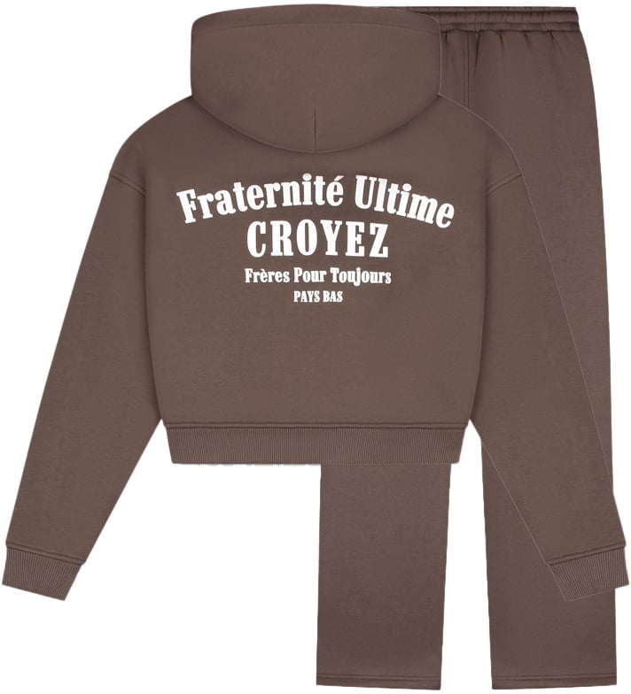 Croyez Croyez Women Fraternité Tracksuit Bruin