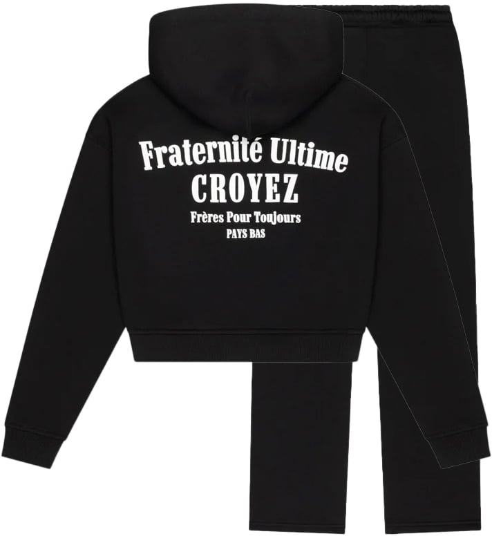 Croyez Croyez Women Fraternité Tracksuit Zwart