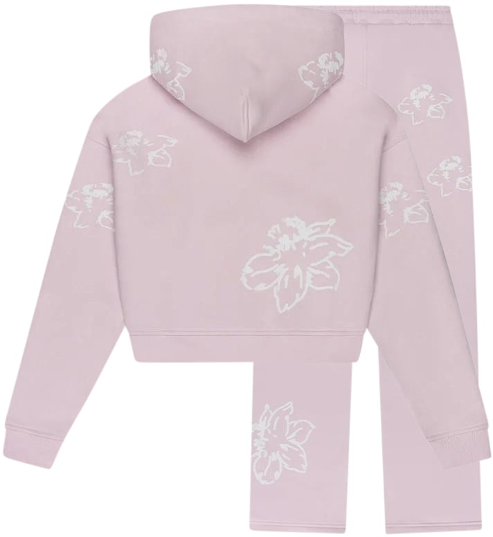 Croyez Croyez Women Initial Flower Tracksuit Roze