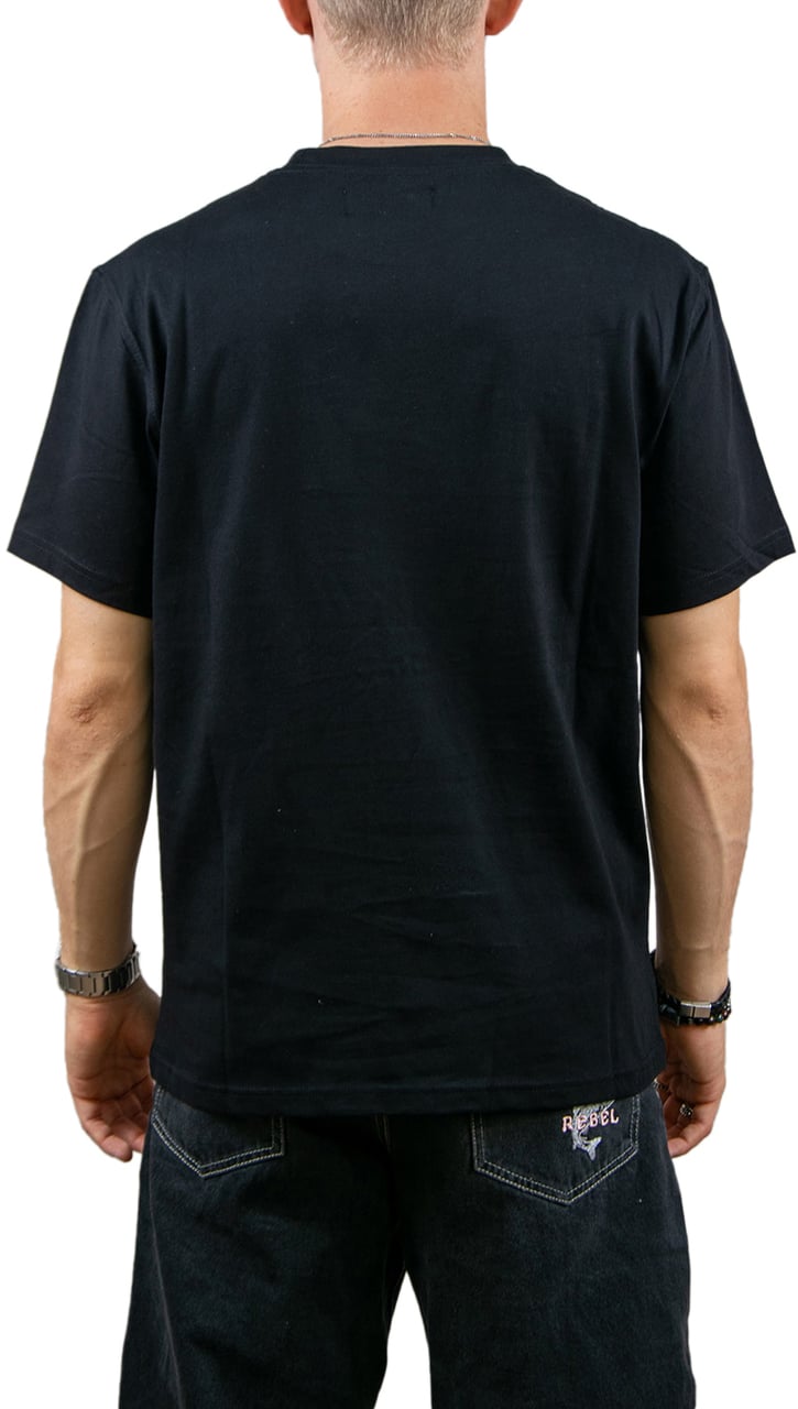 Croyez Felt Heart T-Shirt Zwart