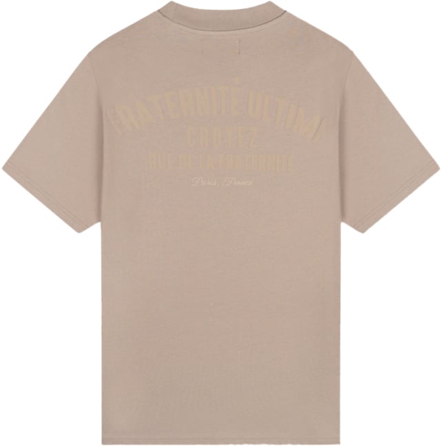 Croyez Fraternite T-Shirt Beige