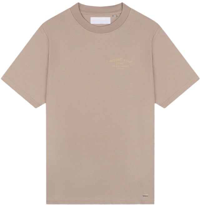 Croyez Fraternite T-Shirt Beige