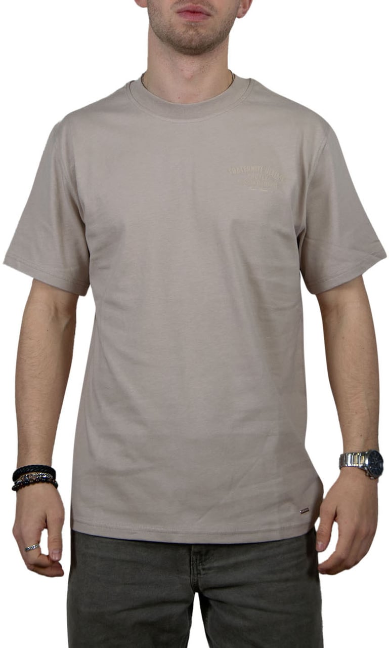 Croyez Fraternite T-Shirt Beige