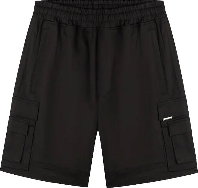 Croyez Croyez Parachute Cargo Shorts Zwart