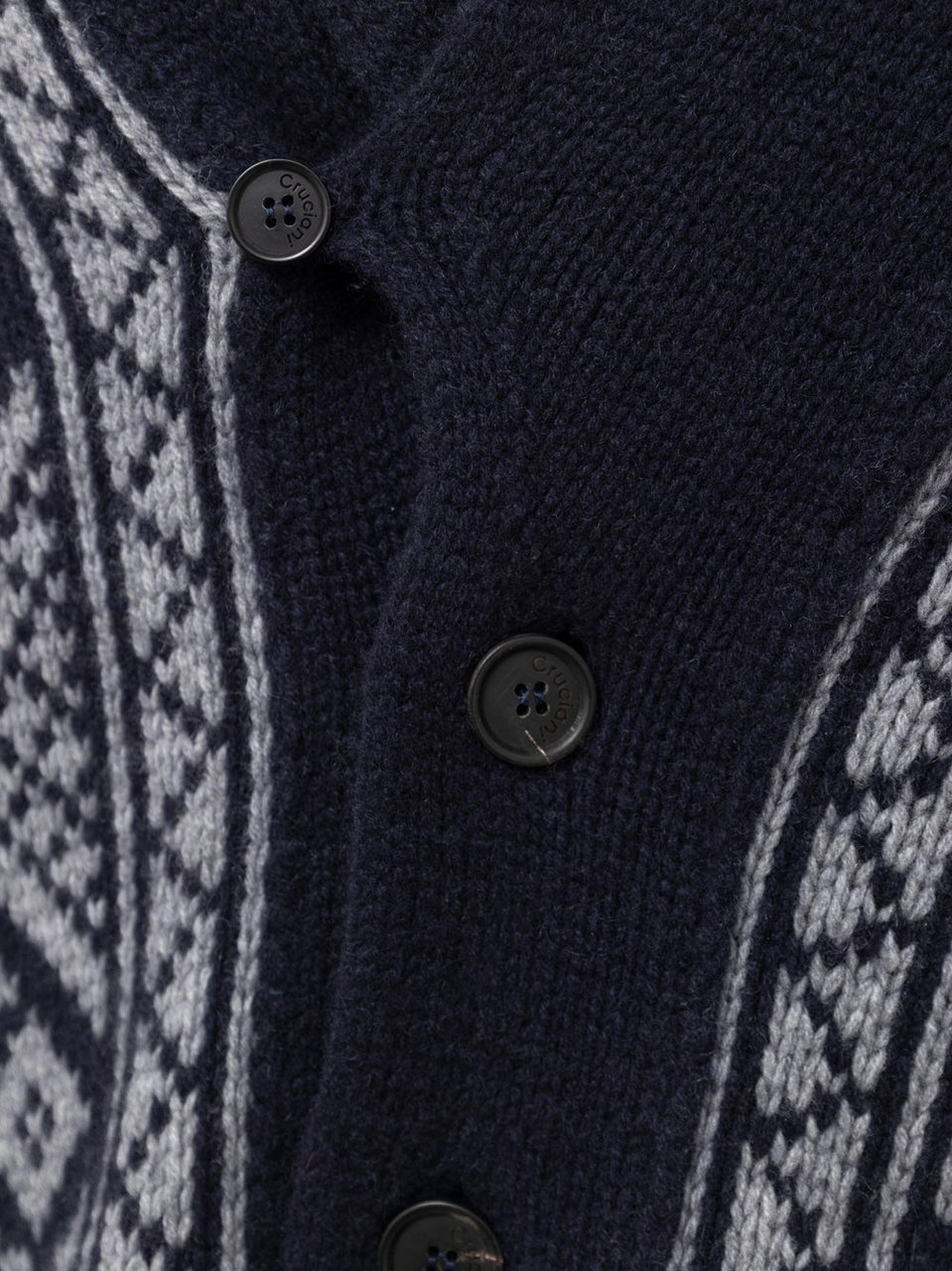 Cruciani Cardigans Grey/Blue Divers