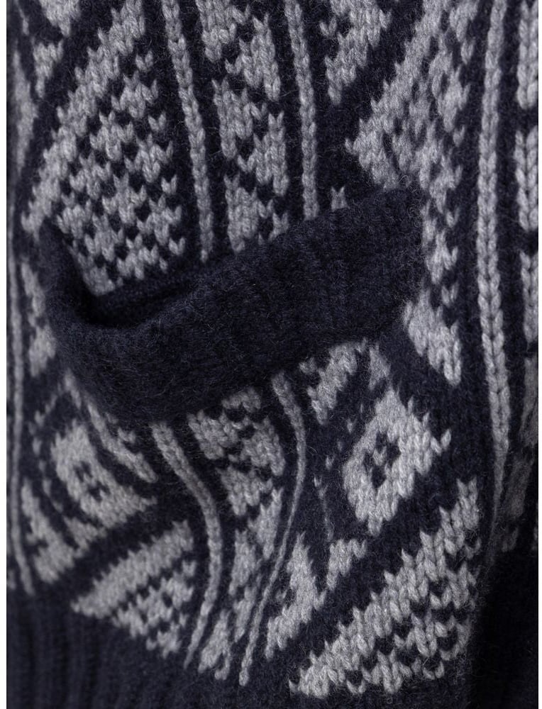Cruciani Bicolor Cashmere Cardigan Divers