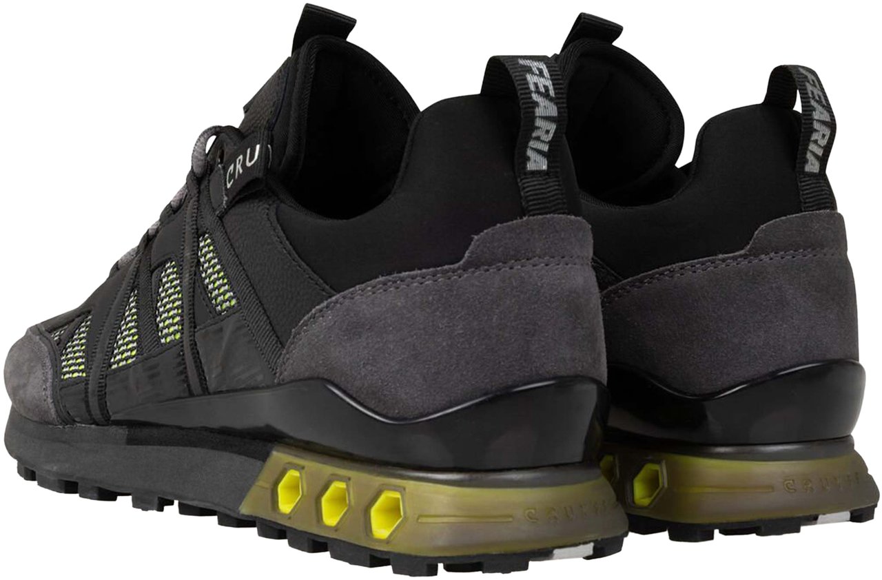 Cruyff Fearia Futura - Wave Mesh/Suede Sneaker Grijs