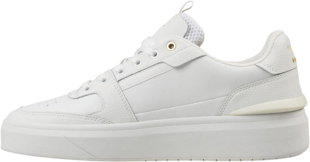 Cruyff Endorsed Tennis Sneakers Soft Leather Wit