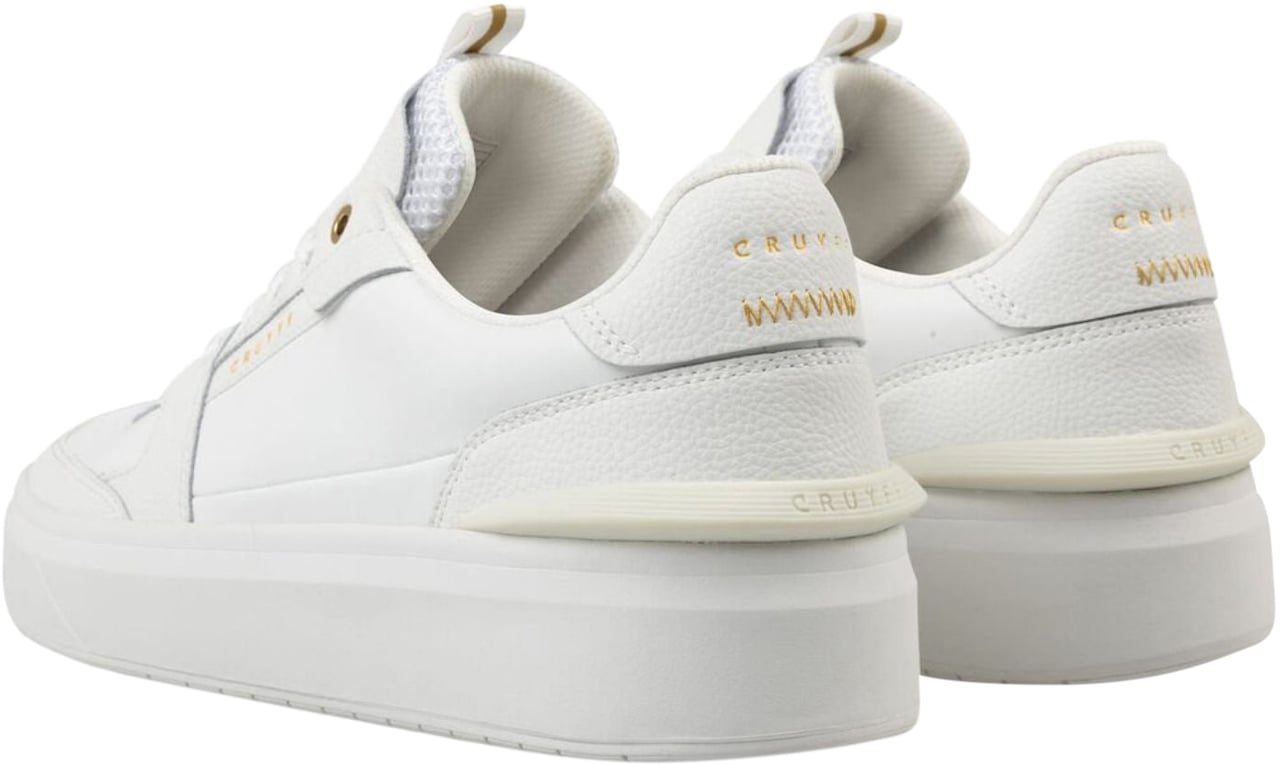 Cruyff Endorsed Tennis Sneakers Soft Leather Wit