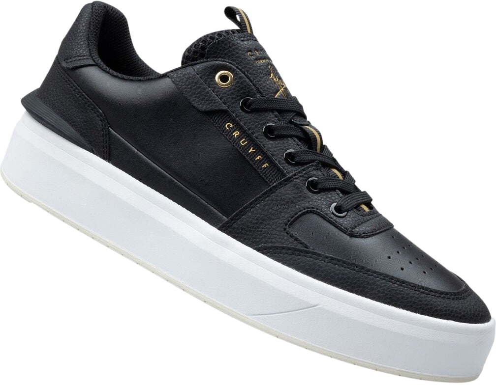 Cruyff Endorsed Tennis Sneakers Soft Leather Zwart