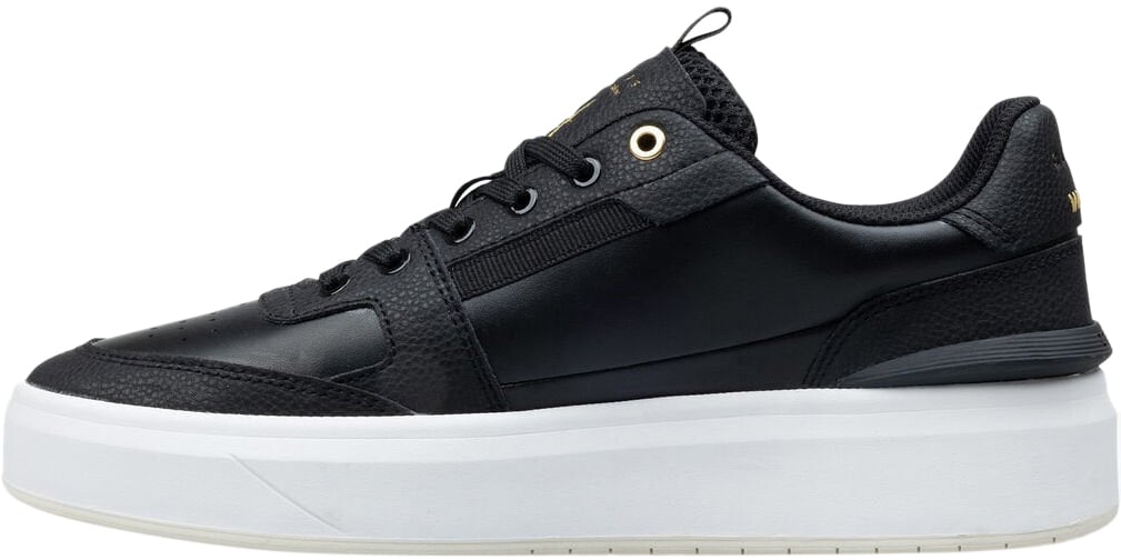 Cruyff Endorsed Tennis Sneakers Soft Leather Zwart