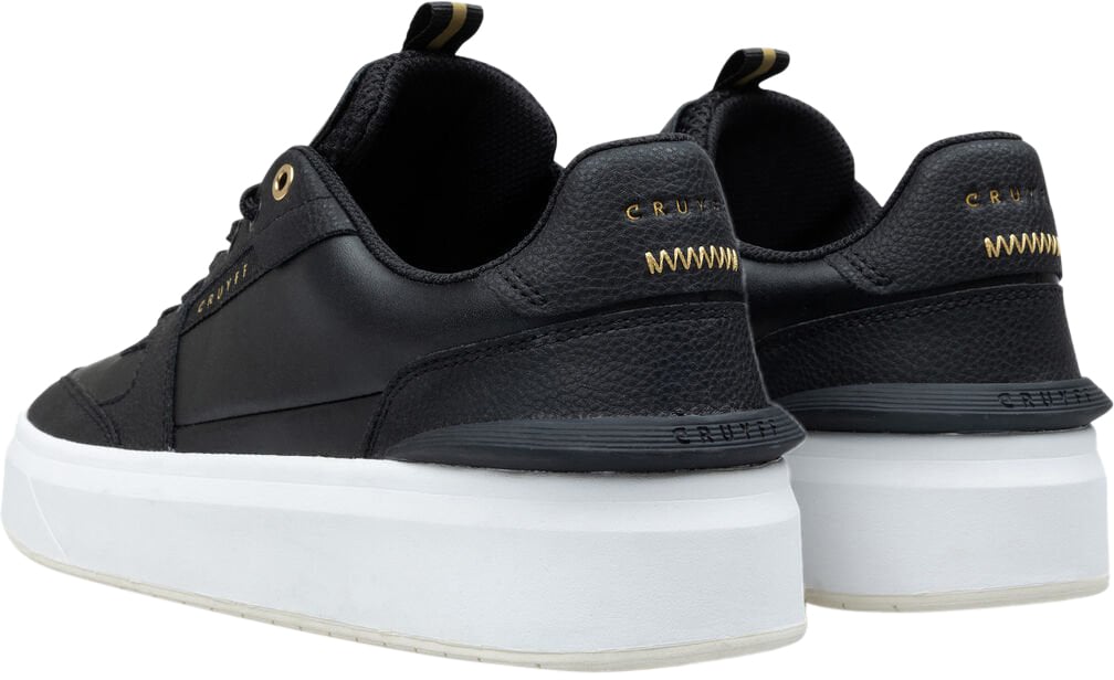 Cruyff Endorsed Tennis Sneakers Soft Leather Zwart