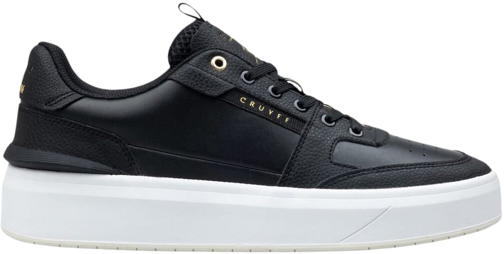 Cruyff Endorsed Tennis Sneakers Soft Leather Zwart