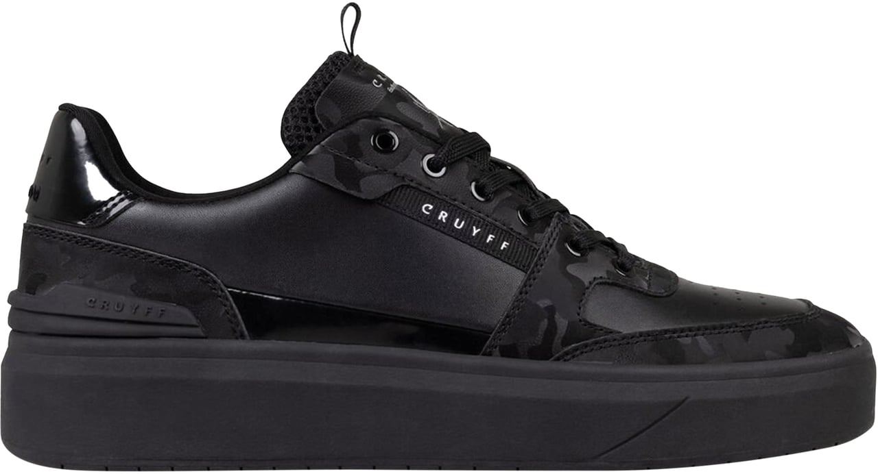 Cruyff Endorsed Tennis - Camo/Soft Leather Zwart