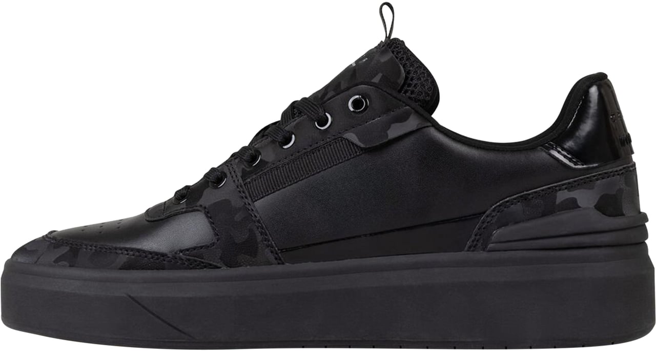Cruyff Endorsed Tennis - Camo/Soft Leather Zwart