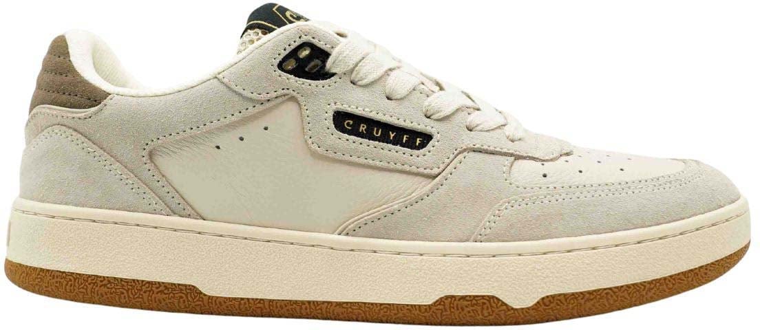 Cruyff Volteria - Soft Tumbled/Suede  Sneaker Wit