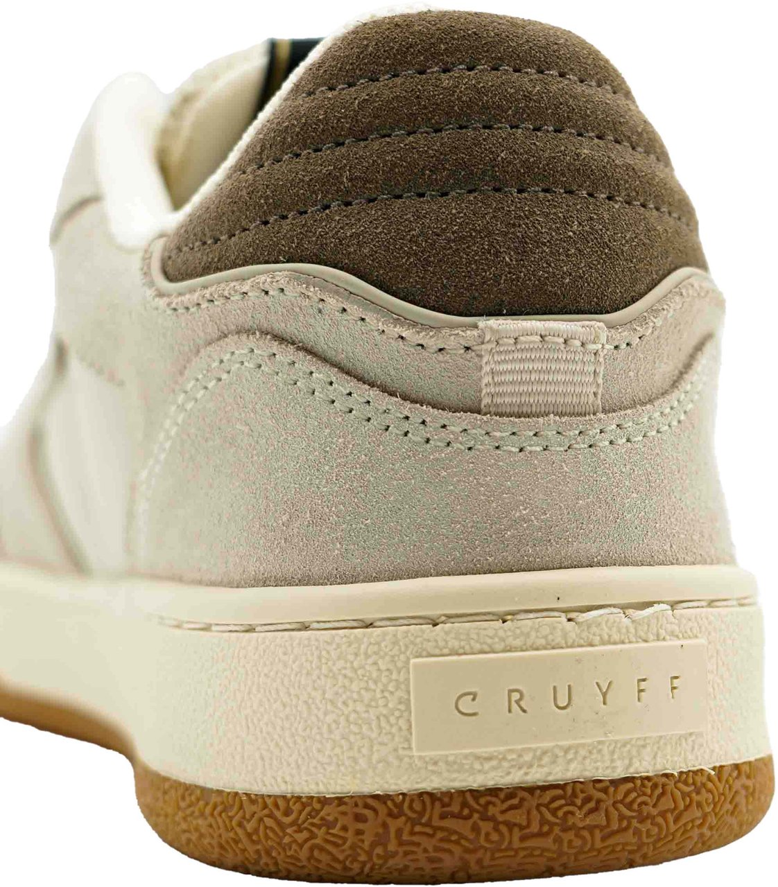 Cruyff Volteria - Soft Tumbled/Suede  Sneaker Wit