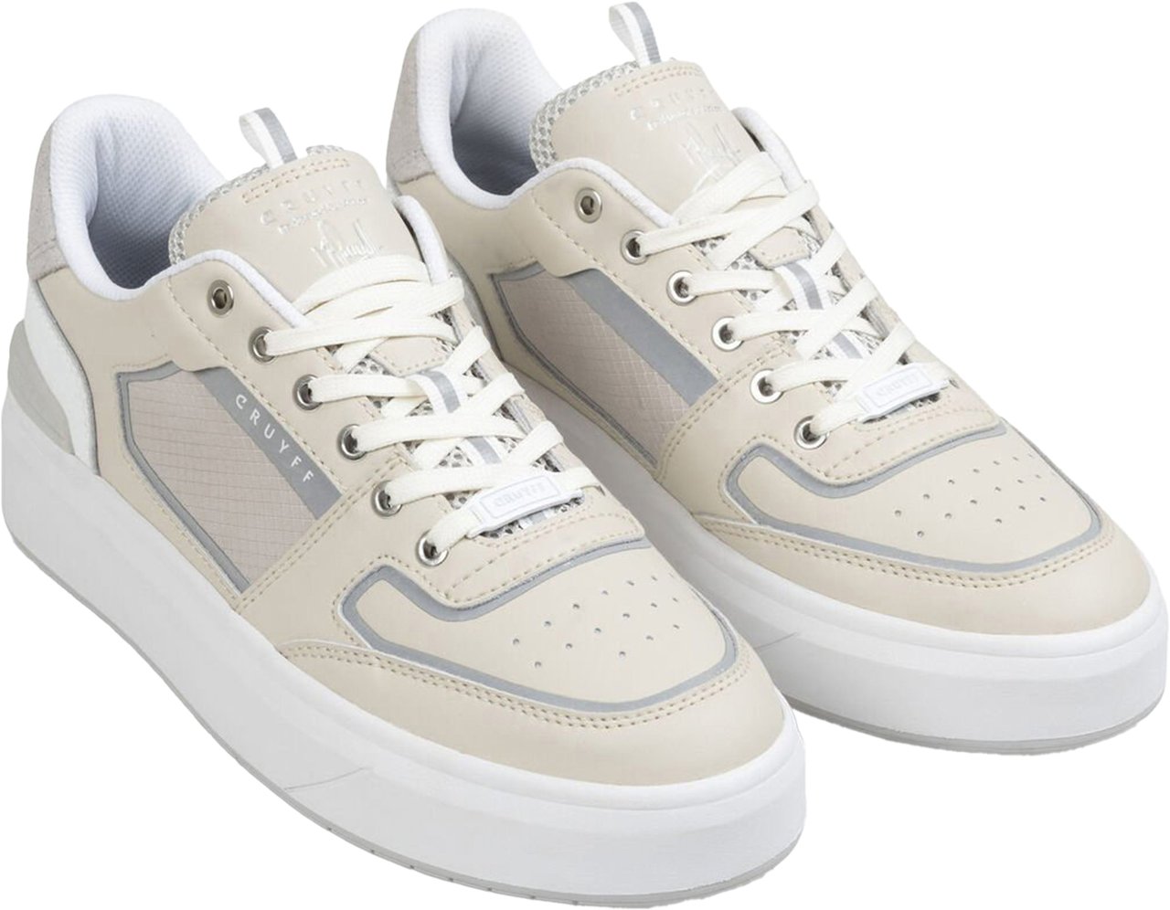 Cruyff Endorsed Tech Sneakers Wit