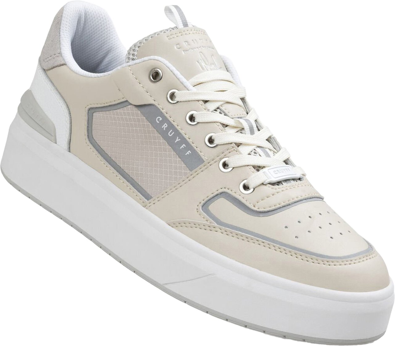 Cruyff Endorsed Tech Sneakers Wit