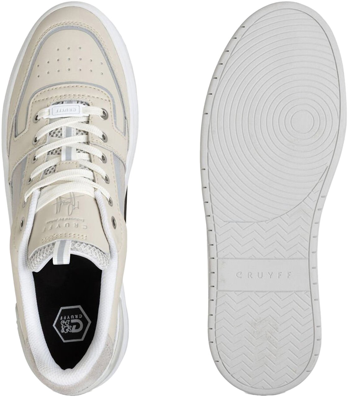 Cruyff Endorsed Tech Sneakers Wit