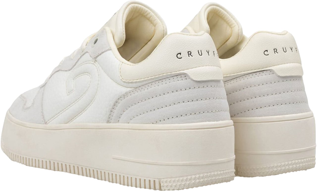 Cruyff Campo Tall Sneakers Wit