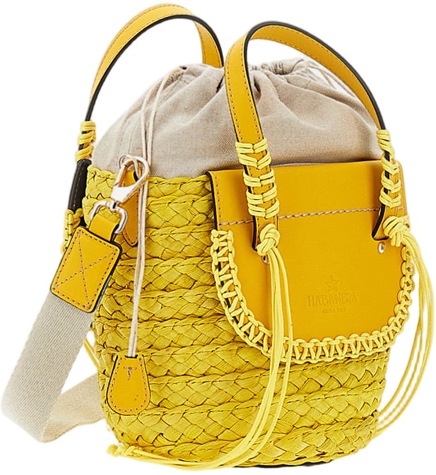 Cuba Lab Habanera Hand Bag Geel