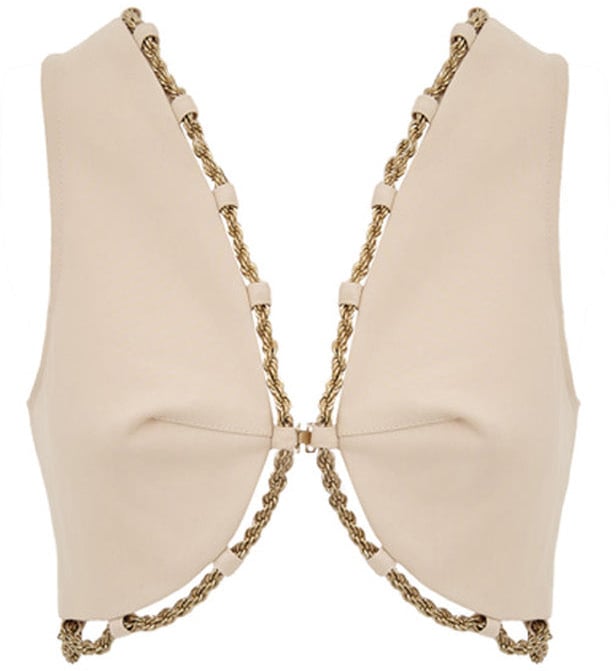 Cult Gaia Vests Beige Beige