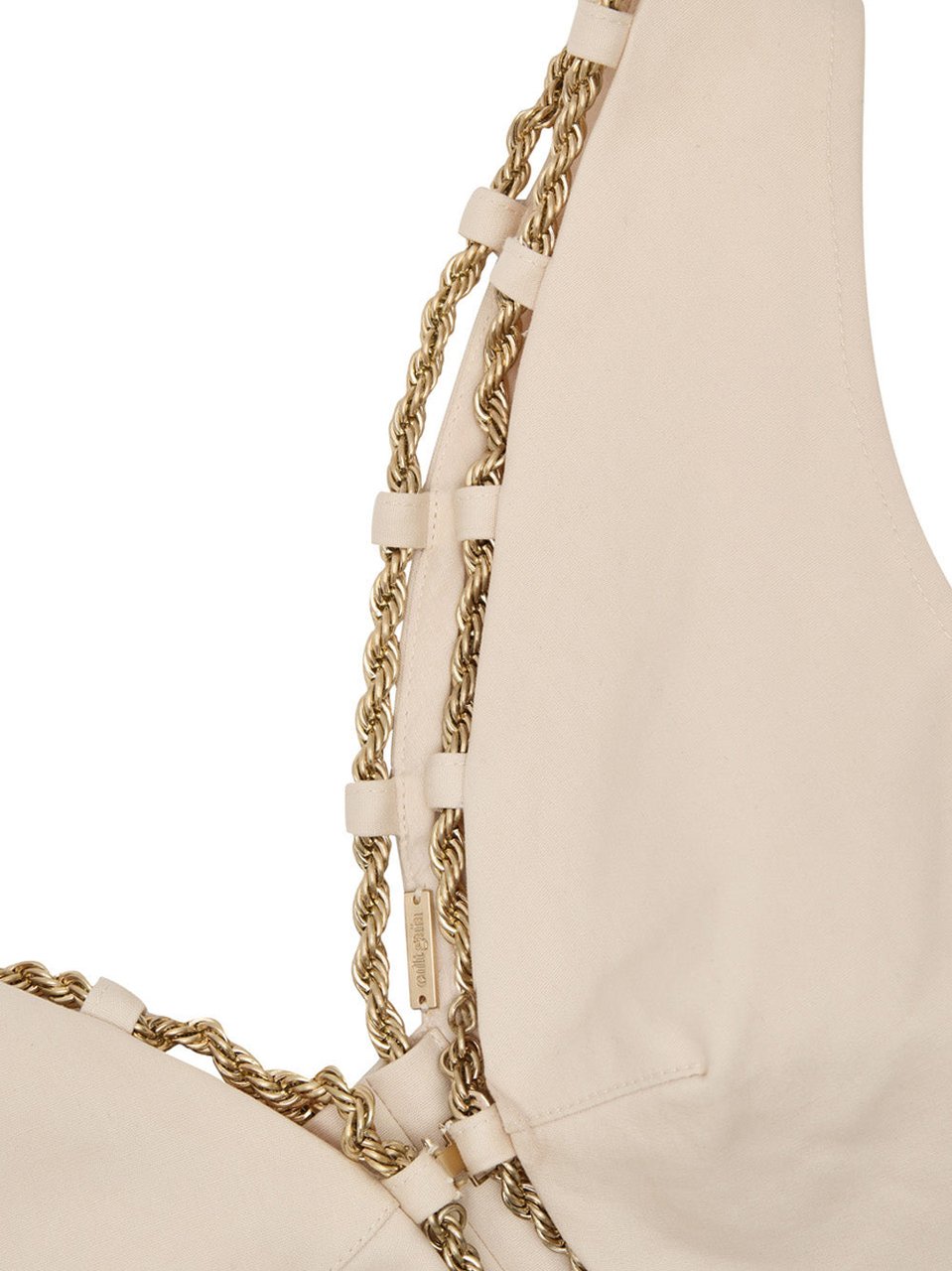 Cult Gaia Vests Beige Beige