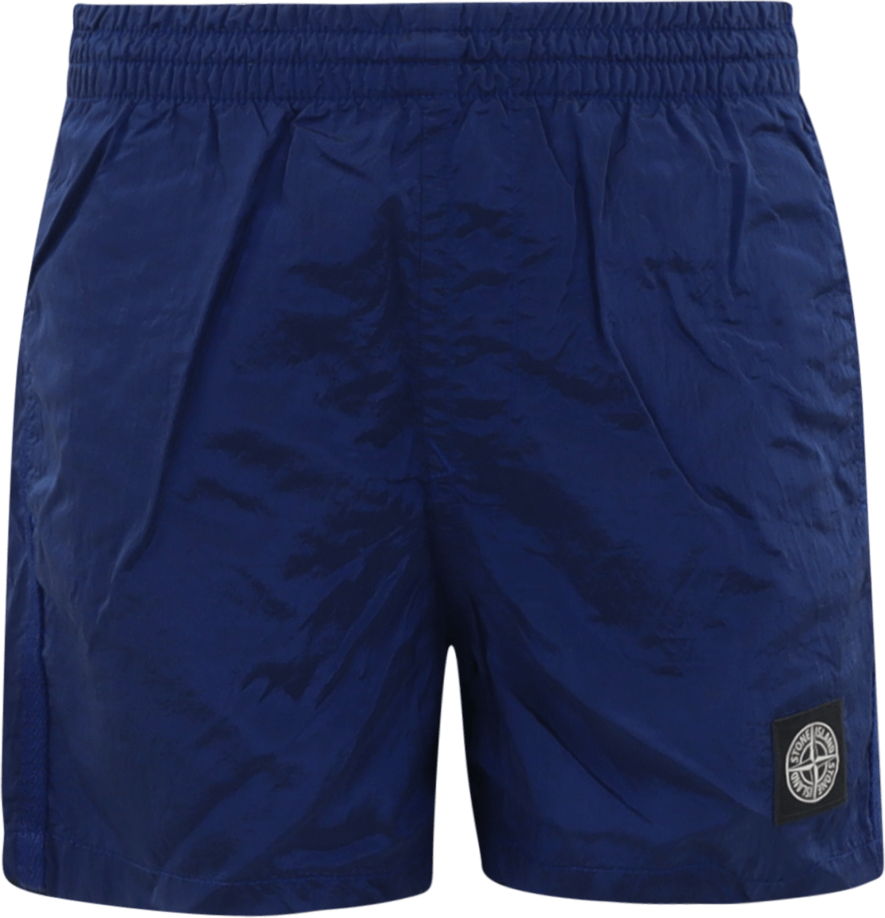 Stone Island Junior Kids Shorts Blauw