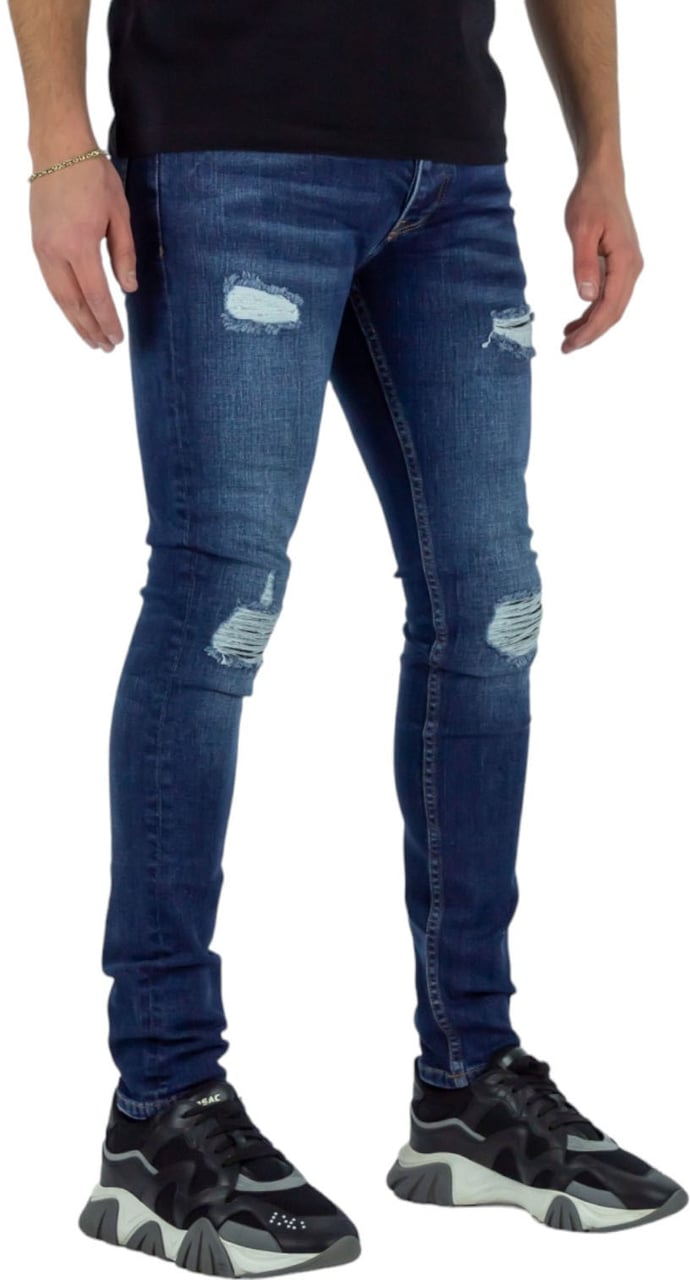 Richesse Heren Jeans Blauw