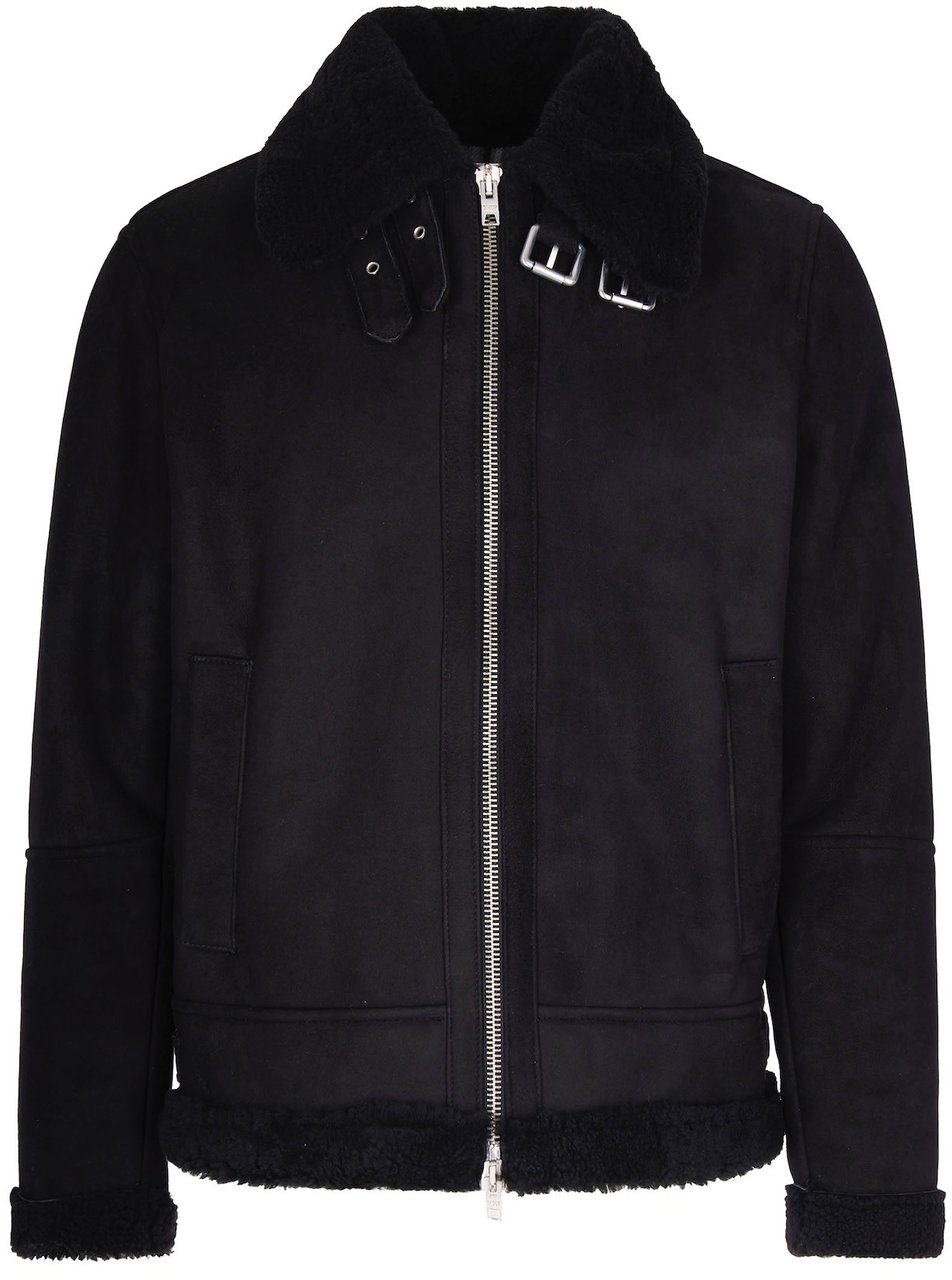 D-Four Coats Black Zwart