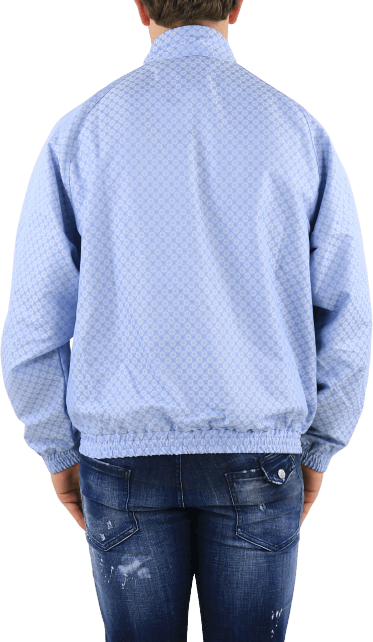 Daily Paper Heren Kasah Scarf Shirt Blauw/Bruin Blauw