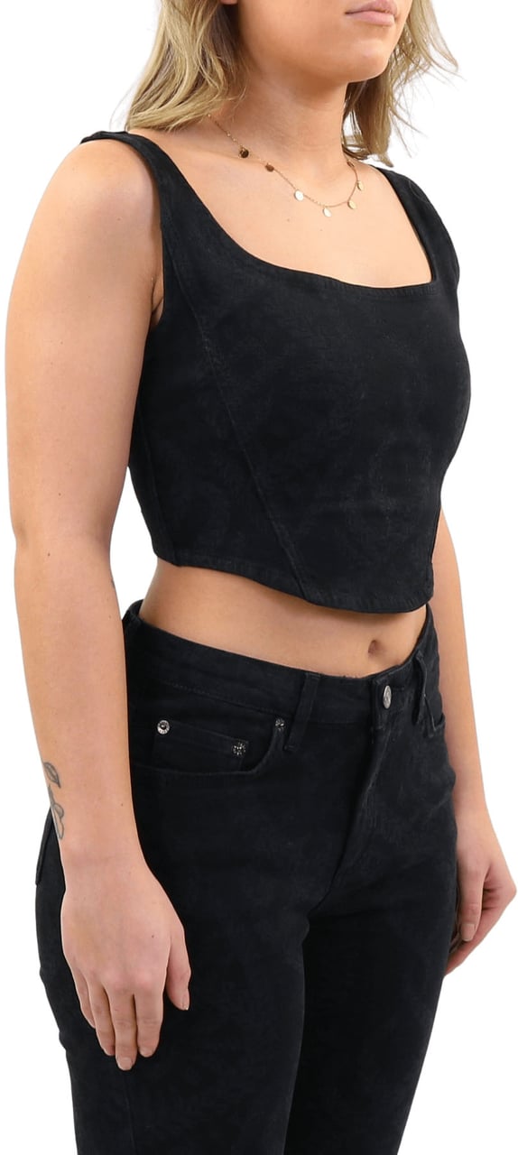 Daily Paper Dames Lina Top Zwart